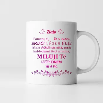 Žertovný předmět Zlato - hrnek