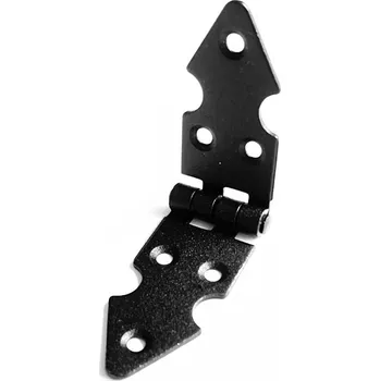 Tesařské kování BKshop ZC 100 Závěs stavební ozdobný 100x25 mm černý