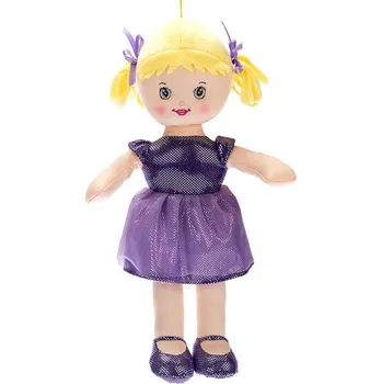 Mikro Trading Viktorka hadrová mluvící 32 cm, fialová