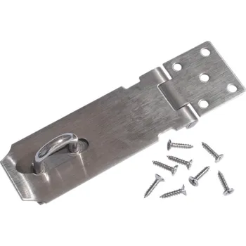 petlice a závora Dveřní nerezové petlice 11 cm