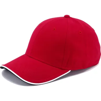 Kšiltovka Kšiltovka Piping, Cofee Barva: 07-červená