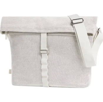 Halfar Světlá taška přes rameno s vnější kapsou 35 x 30 x 13 cm Barva: Přírodní, Velikost: 35 x 30 x 13 cm HF16066