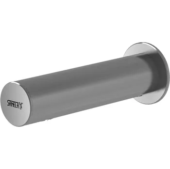 Vodovodní baterie Sanela Automatická nerezová nástěnná baterie na jednu vodu s elektronikou ALS, 24 V DC SLU 43