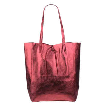 NovaKabelka.cz Kožená italská kabelka Annalisa Rame Lucida