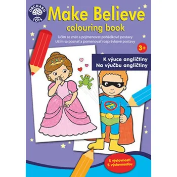Umění Make Believe colouring book