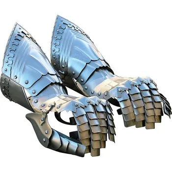 Karnevalový kostým Krutský Luxusní plátové rukavice, bohatě zdobené provedení