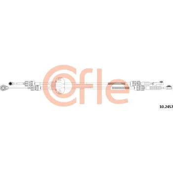 Tažné lanko, ruční převodovka COFLE 92.10.2457