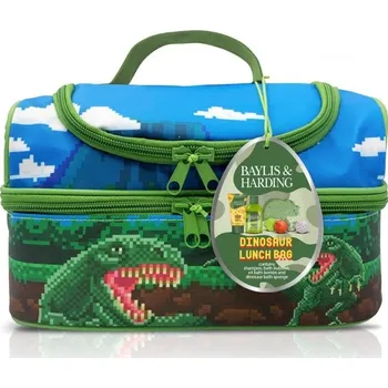Kosmetická sada Baylis & Harding Dinosaurus Sada péče o tělo v tašce na svačinu Jantar 6ks ***