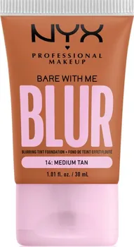 Make-up NYX Bare With Me Blur Tint Foundation zmatňující hydratační make-up 30 ml