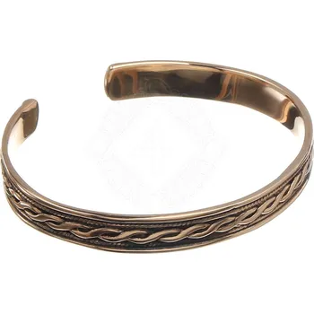 Brož Deepeka Náramek s keltským vzorem kroucených pramenů