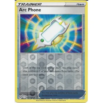 Společenská hra Pokémon karta Arc Phone 152/196 Reverse Holo - Lost Origin