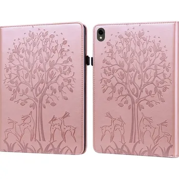 Pouzdro na tablet Tree zavírací pouzdro na Samsung Galaxy Tab S9/Tab S10 - růžovozlaté