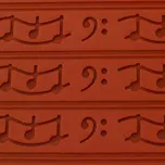 Martellato Silikonová podložka s reliéfem (noty) 60 x 40 cm