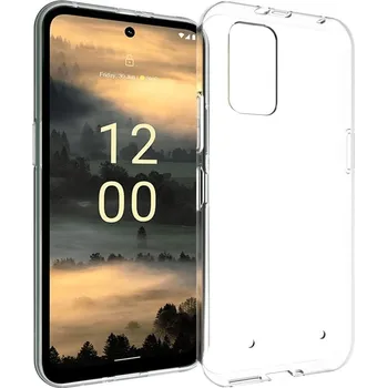Pouzdro na mobilní telefon Průhledný gelový obal na Nokia XR21 - průhledný