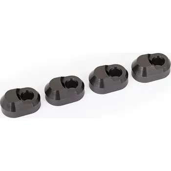 RC model Traxxas držák čepu těhlice hliníkový šedě eloxovaný (4)