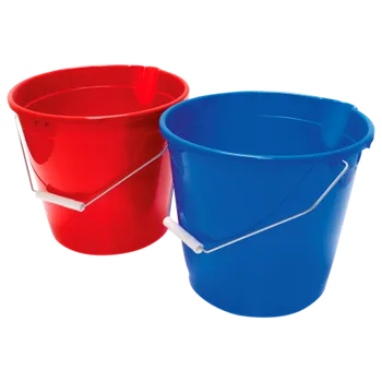 kbelík NITEOLA Vědro kulaté 10 l s výlevkou [1 ks] - červené, modré