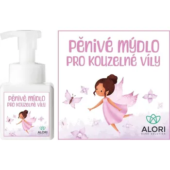Mýdlo ALORI Pěnivé mýdlo pro kouzelné víly 250ml