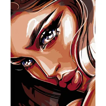 Hračka Diamondi Diamantové malování - JASNÝ POHLED Rozměr: 40x50 cm, Rámování: bez rámu a bez vypnutí plátna