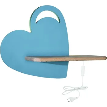 Dětské svítidlo Modré dětské svítidlo Heart – Candellux Lighting ID_1556144