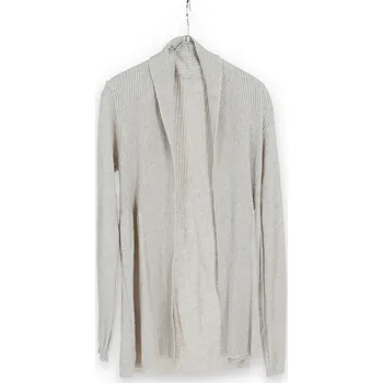 Dámský svetr Kardigan úpletový dlouhý rukáv 8280-1 Itálie barva: béžová