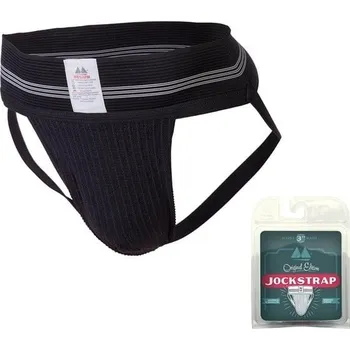 Pánské erotické prádlo Jocksy MM Jockstrap 3″ černé S, pánské jocksy s širokou gumou