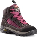 Dětské trekové boty Olang TARVISIO burgundy - Hnědá, 38 (5)