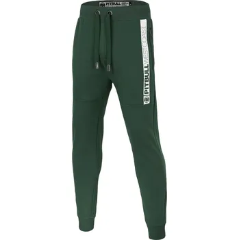 Pánská móda PitBull West Coast - pánské tepláky NEW HILLTOP zelené L