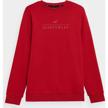 Pánská mikina 4F 4FAW23TSWSM692 RED Pánská mikina US XXL