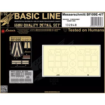 Plastikový model HGW 1/32 Bf 109E-4/7 (DRAG/CYBERH.) BASIC LINE