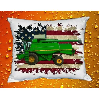 Polštář Polštářek s kombajnem John Deere 9660