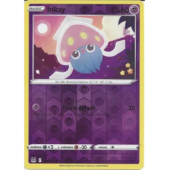 Karetní hra Pokémon karta Inkay 077/196 Reverse Holo - Lost Origin