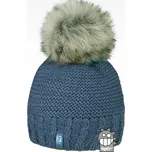 Dráče Rainbow Kulich s chlupatou bambulí - šedo modrý Obvod: 54 - 56 cm