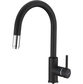 Vodovodní baterie ALVEUS Vodovodní baterie DELOS (granit) Barva (baterie): Černá (91)