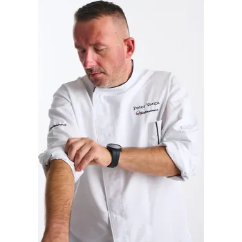 Gastro oděv EGOchef Kuchařský rondon CESARE cool vent - bílý 4XL E-2063001E4XL