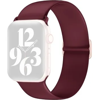 VSECHNONAMOBIL 33462 ELASTIC Řemínek Apple Watch Ultra 1 / 2 / 3 (49mm) / 9 / 8 / 7 (45mm) / 6 / SE / 5/4 (44mm) / 3/2/1 (42mm) červený