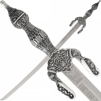 Replika zbraně Marto Krátký meč Boabdil se starostříbrným povrchem