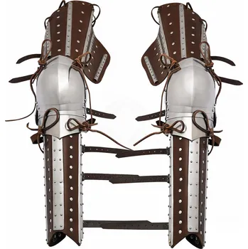 Karnevalový kostým Lord of Battles Dlahová ochrana nohou – Brigandinová zbroj 14. století