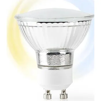 Žárovka Smart LED žárovka GU10 5W bílá NEDIS WIFILW10CRGU10 WiFi Tuya