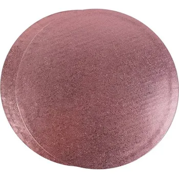 Cake Star Podložka pod dort PEVNÁ růžovo-zlatá vzor Grape kruh 36 cm 14" (1 ks)