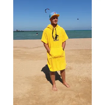 Surf Pončo MASTER - žluté - rozbalené XS