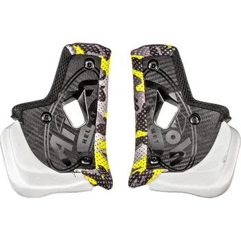 Helma na motorku Lícníce interiéru pro přilby aviator 2.3 s hydra systémem, airoh (camo/šedá, vel. m)