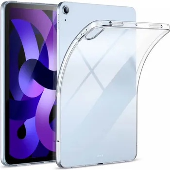 Pouzdro na tablet Ultratenký silikonový obal pro Apple iPad Air 5 10.9" (2022,M1) - průhledný