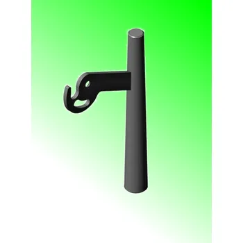 Krbová kamna ROMOTOP - klička dvířek topeniště pro kamna EVORA