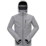 Alpine Pro Lanc Pánská softshellová bunda MJCA594 šedá XS