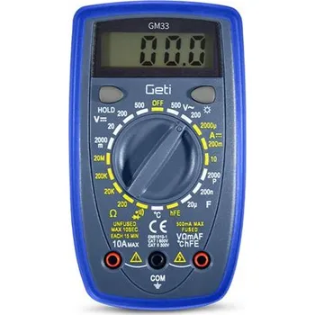 Multimetr Multimetr GETI GM33B