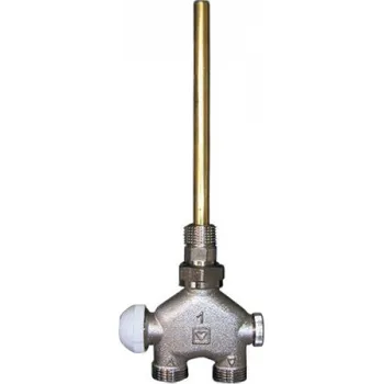 Hlavice pro radiátor Armatura jednobodová 1/2“ x EK M30x1,5 přímá HERZ