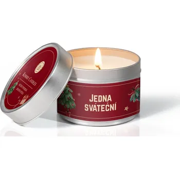 Svíčka Malá sójová svíčka Jedna sváteční