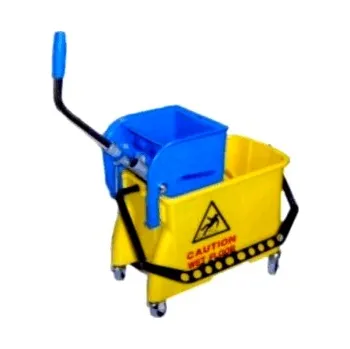 Vozík SPIDER plastový se ždímačem, 2 x 10 L