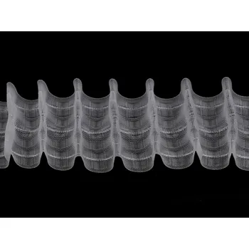 Záclonovka šíře 75 mm tužkové řasení