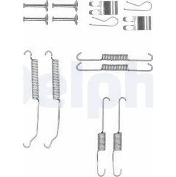 Autodíl Sada příslušenství, brzdové čelisti DELPHI LY1368